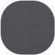 Tapis indoor outdoor en vinyle MARSHMALLOW Dickson, coloris Carbone U 517