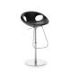 Chaise de bar hauteur réglable UP STOOL Tonon, coloris noir