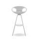 Chaise de bar fixe UP STOOL Tonon, coloris blanc