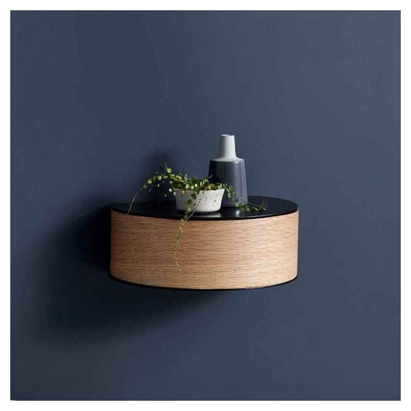 Wallie, vide-poche murale design, mini console design Woud