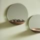 Miroirs vide-poche en chêne fumé POCKET MIRROR Woud