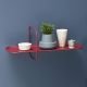 Étagère rouge POLAR SHELF Woud