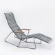 Chaise longue sunrocker gris foncé CLICK Houe