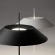 Abat-jours des lampes de sol MAYFAIR Vibia coloris noir et coloris blanc