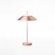 Lampe de table LED coloris cuivre MAYFAIR Vibia