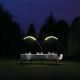 Lampadaire outdoor arc led HALLEY Vibia