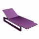 Bain de soleil violet FRAME Vondom