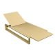 Bain de soleil beige FRAME Vondom