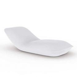 Bain de soleil PILLOW Vondom en polyéthylène blanc