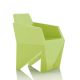 Fauteuil vert GEMMA B-Line, design Karim Rashid