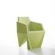 Fauteuil vert GEMMA B-Line, design Karim Rashid