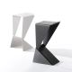 Tabourets de bar ICON B-Line, coloris noir et blanc