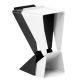 Tabourets de bar noir et blanc ICON B-Line, indoor & outdoor