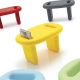 Tabouret SNOOP B-Line, utilisé en porte-revue