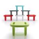 Tabourets SNOOP B-Line, utilisés en étagère