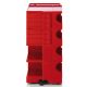 Chariot rangement BOBY B46 rouge B-Line