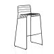 Tabouret de bar noir PARK B-Line, hauteur 85 cm