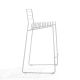 Tabouret de bar blanc PARK B-Line, hauteur 85 cm