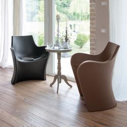 Fauteuil cuir & simili-cuir WOOPY B-Line