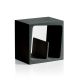 Cube de rangement noir modulable QUBY B-Line