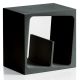Cube de rangement noir modulable QUBY B-Line
