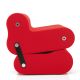 Fauteuil modulable MULTICHAIR B-Line, coloris rouge