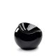 Pouf Ball Chair noir brillant XL Boom