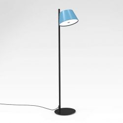 Lampe de sol bleue TAM TAM P Marset