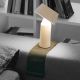 Lampe LED sans fil BICOCA Marset avec repose accoudoir textile