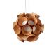 Suspension LED DANDELION LZF, finition cerisier naturel