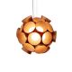 Suspension allumée LED DANDELION LZF, finition cerisier naturel