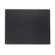 Set de table cuir recyclé Buffalo noir SQUARE L Lind DNA