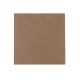 Set de table carré cuir recyclé Nupo brun SQUARE S Lind DNA