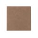 Set de table carré cuir recyclé Nupo brun SQUARE S Lind DNA