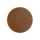 Set de table rond Ø 30 cm en cuir recyclé Buffalo naturel CIRCLE Lind DNA