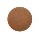 Set de table rond Ø 30 cm en cuir recyclé Bull naturel CIRCLE Lind DNA