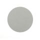 Set de table rond Ø 30 cm en cuir recyclé Nupo gris acier CIRCLE Lind DNA