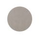 Set de table rond Ø 30 cm en cuir recyclé Nupo gris clair CIRCLE Lind DNA