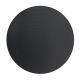 Set de table rond Ø 40 cm en cuir recyclé Buffalo noir CIRCLE Lind DNA