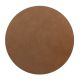 Set de table rond Ø 40 cm en cuir recyclé Bull naturel CIRCLE Lind DNA