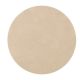 Set de table rond Ø 40 cm en cuir recyclé Nupo sable CIRCLE Lind DNA