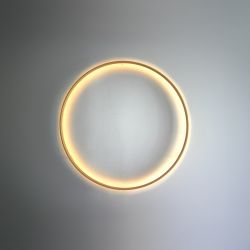 Applique LEDs O² Henri Bursztyn, alimentation par platine murale rétro-éclairée