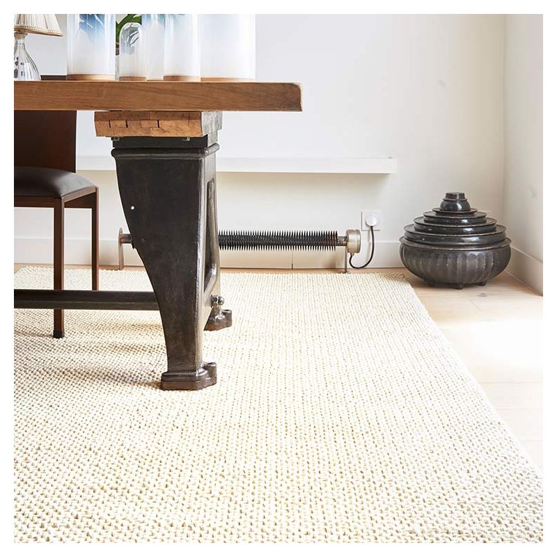 Tapis MAILLE Toulemonde Bochart, écru