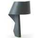 Lampe de table design AIR LZF, finition hêtre turquoise