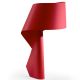 Lampe de table design AIR LZF, finition hêtre rouge