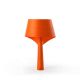 Lampe de table design AIR LZF, finition hêtre orange