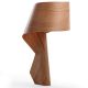 Lampe de table design AIR LZF, finition cerisier naturel