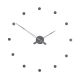 Horloge design RODON T graphite Nomon, 12 repères horaire