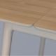 Table rectangulaire chêne teinté avec rallonges E8L Zeitraum