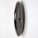 Horloge murale THIN Teo, noir-chrome